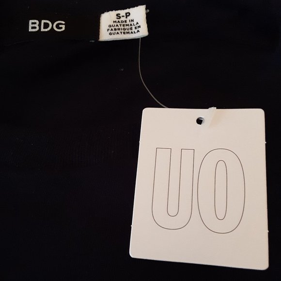 REDUCED NWT Nordstrom UO Black Muscle Tee S - Picture 1 of 6